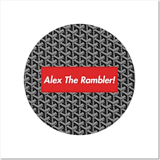 Alex The Rambler Posters and Art